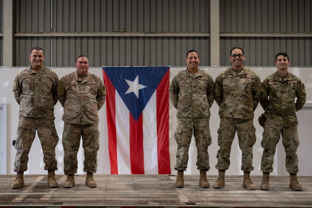 156th CES deployment for training at Aviano Air Base