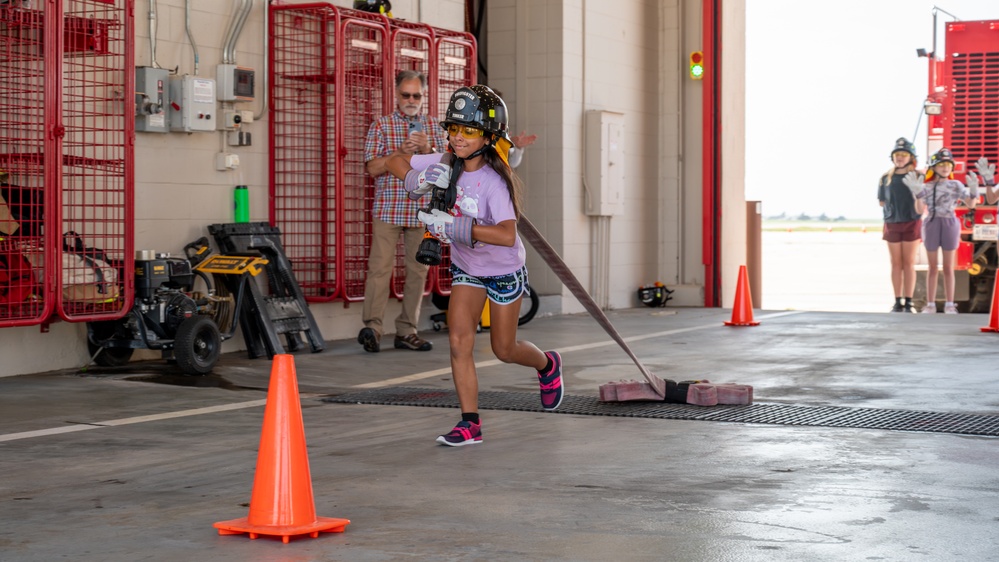 Future Heroes in Training: Tinker Hosts First Junior Firefighter Camp
