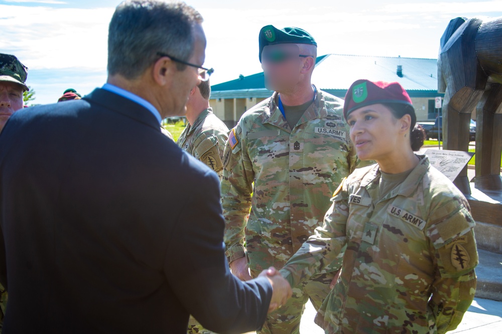 10th Special Forces Group (Airborne) Challenge Coin Awardees