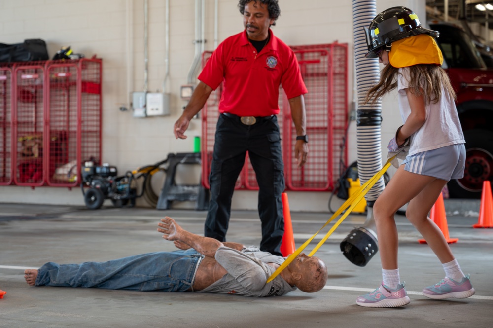 Future Heroes in Training: Tinker Hosts First Junior Firefighter Camp