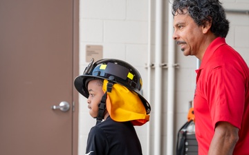 Future Heroes in Training: Tinker Hosts First Junior Firefighter Camp