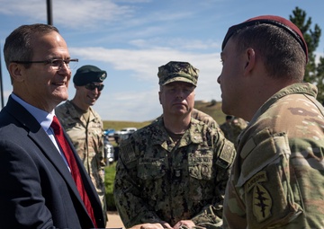 10th SFG(A) visited by Colby Jenkins, U.S. Assistant Secretary of Defense for Special Operations and Low Intensity Conflic