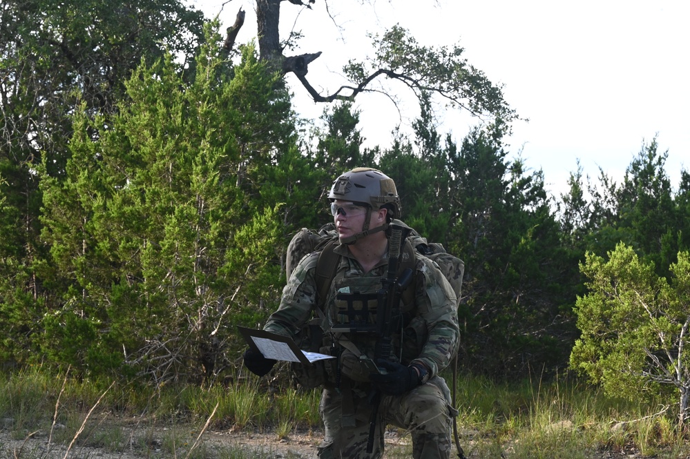 Air Force Tactical Air Control Party Trainees Conduct Field Training Exercise