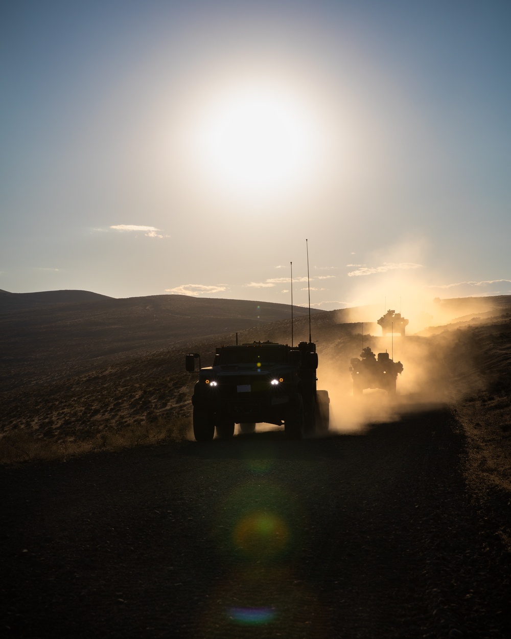 81st SBCT annual training convoy operations