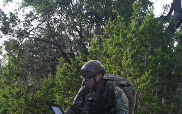Air Force Tactical Air Control Party Trainees Conduct Field Training Exercise