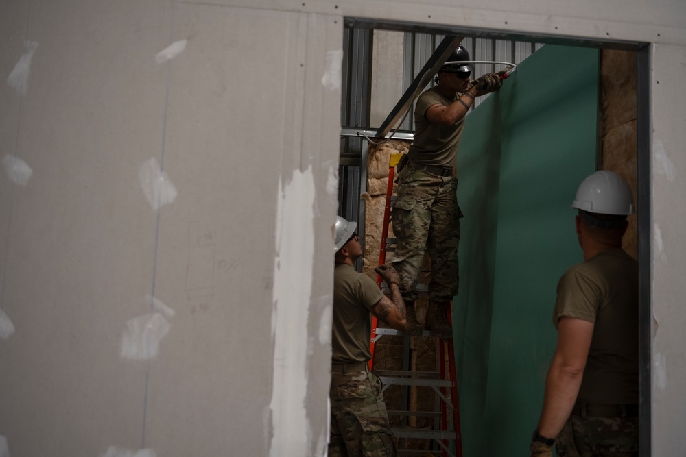 156th CES Deployment for Training at Aviano Air Base