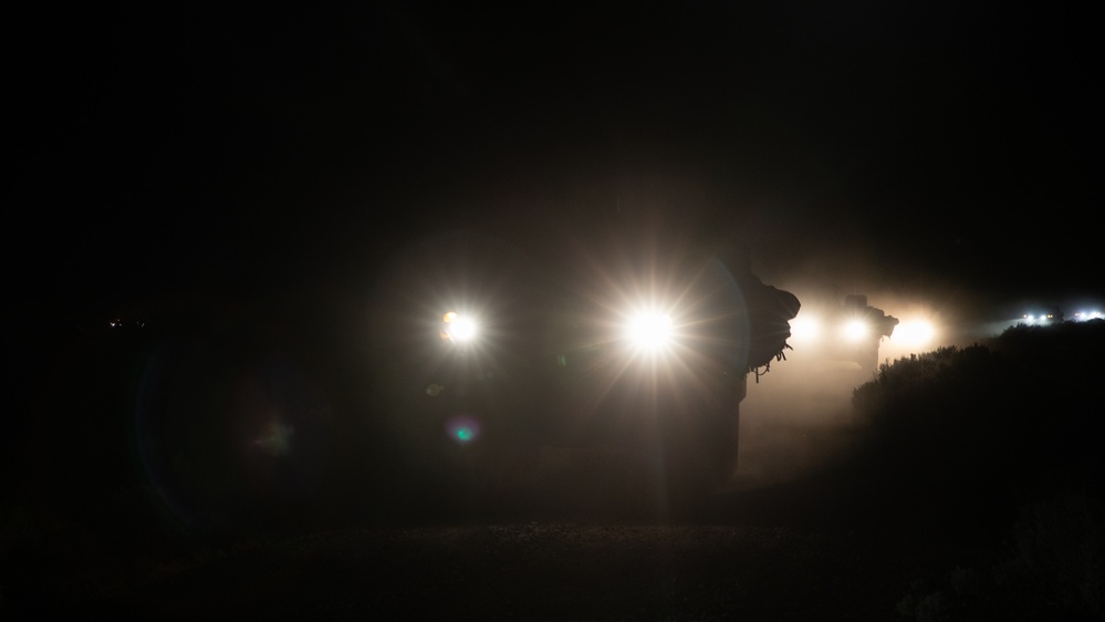 81st SBCT annual training convoy operations