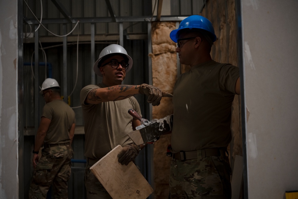 156th CES Deployment for Training at Aviano Air Base
