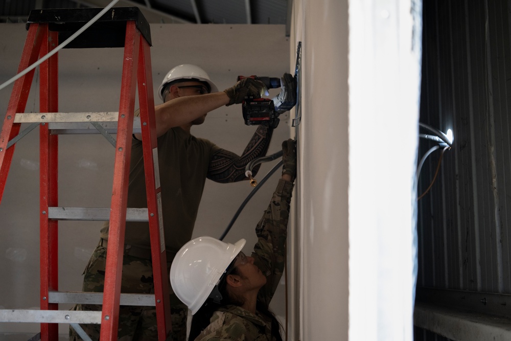 156th CES Deployment for Training at Aviano Air Base