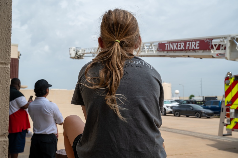 Future Heroes in Training: Tinker Hosts First Junior Firefighter Camp