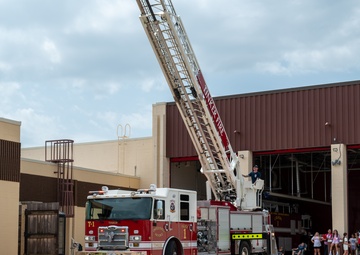 Future Heroes in Training: Tinker Hosts First Junior Firefighter Camp