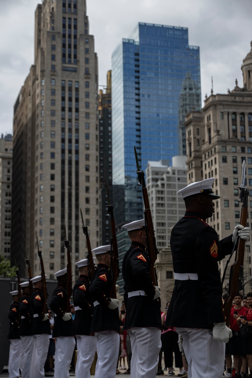 Marine Corps Recruiting Station Chicago's All Hands Pool Function During Marines 250