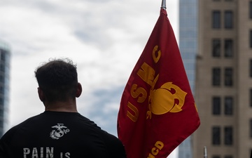 Marine Corps Recruiting Station Chicago's All Hands Pool Function During Marines 250