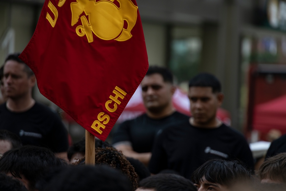 Marine Corps Recruiting Station Chicago's All Hands Pool Function During Marines 250