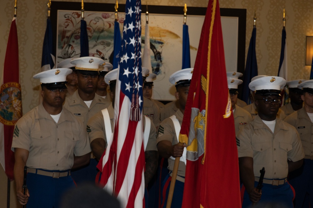 Marine Corps Recruiting Station Chicago's Change of Command Ceremony