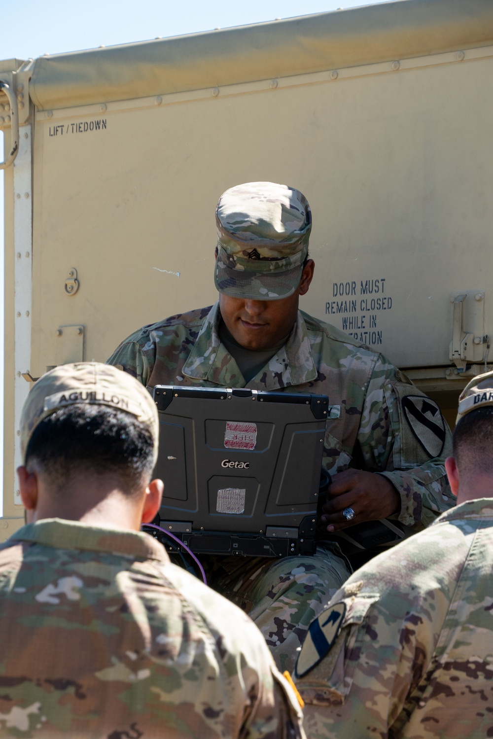 1st Cavalry Division command post modernization