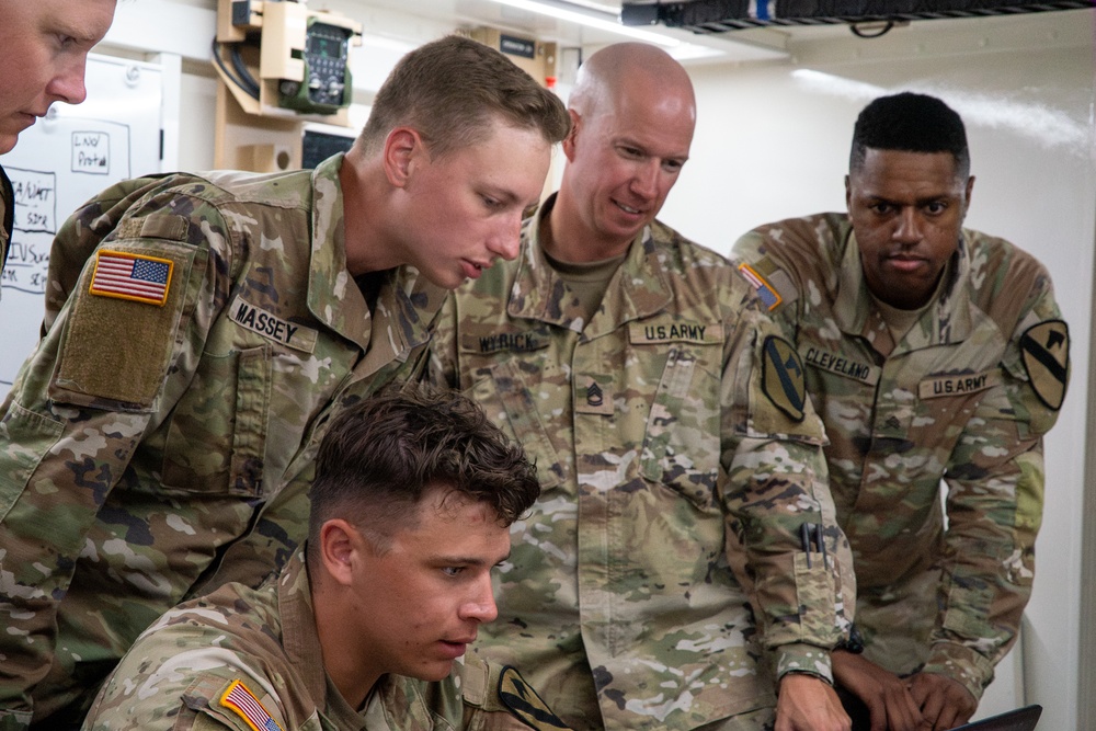 1st Cavalry Division command post modernization