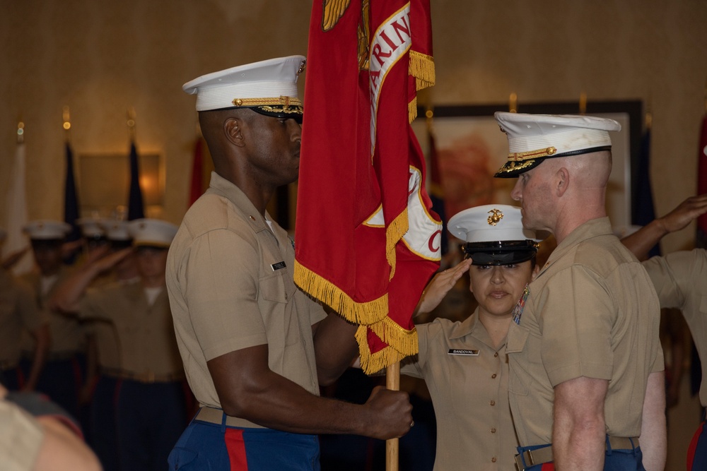 Marine Corps Recruiting Station Chicago's Change of Command Ceremony