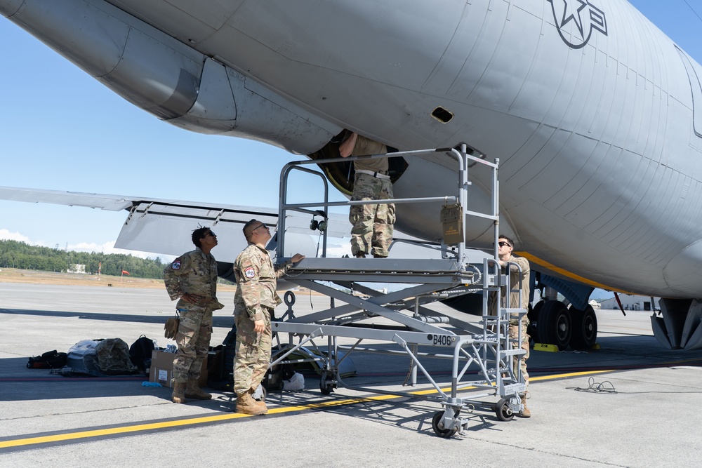 March Air Reserve Base Airmen participate in RED FLAG-Alaska 25-3