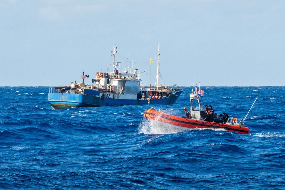 U.S. Coast Guard, international partners conclude Operation Nasse in Pacific region