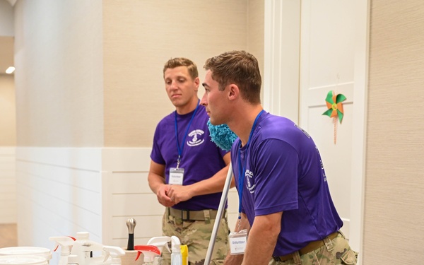 Guard Warrant Officer Candidates Strengthen Community Ties Through Service