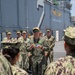 Midshipmen tour USS Essex (LHD-2).