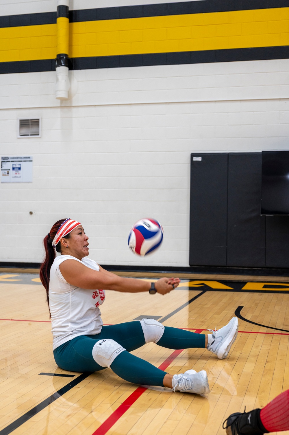 DoD Warrior Games Sitting Volleyball Familiarization