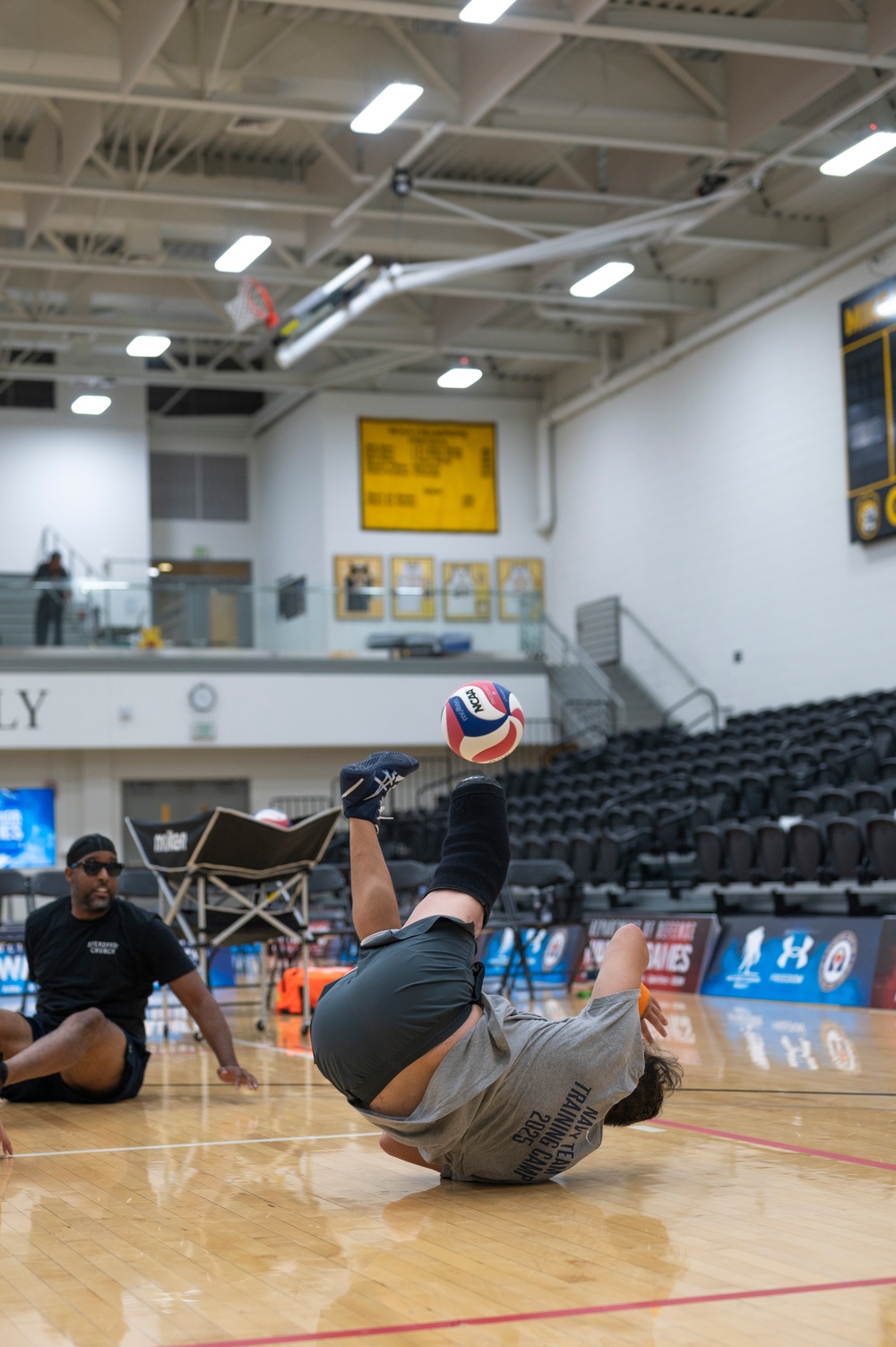 DoD Warrior Games Sitting Volleyball Familiarization