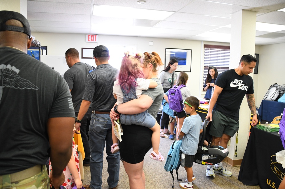 Operation Homefront provides backpacks and supplies to children of Soldiers