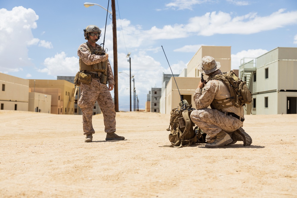 2nd MARDIV Marines participate in Electromagnetic Warfare during ITX 4-25