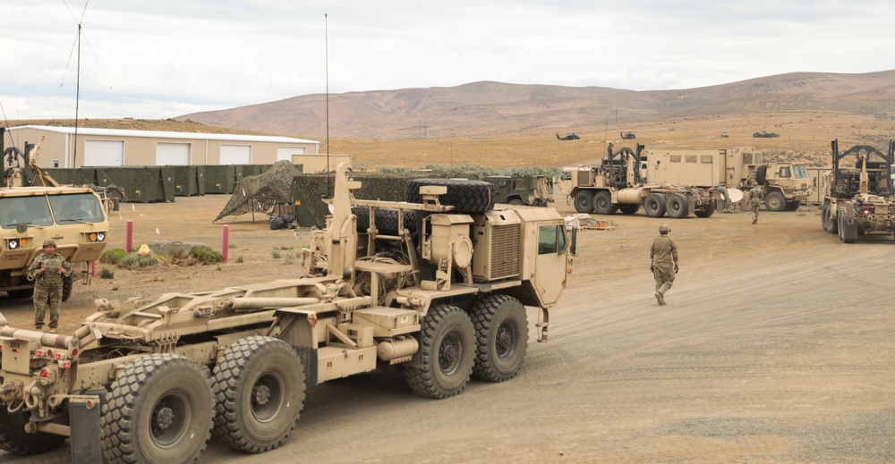 Washington National Guard logistics support hub crucial piece of the puzzle in Raven Focus exercise