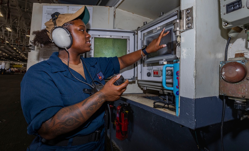 Daily Operations Aboard USS George H.W. Bush (CVN 77)