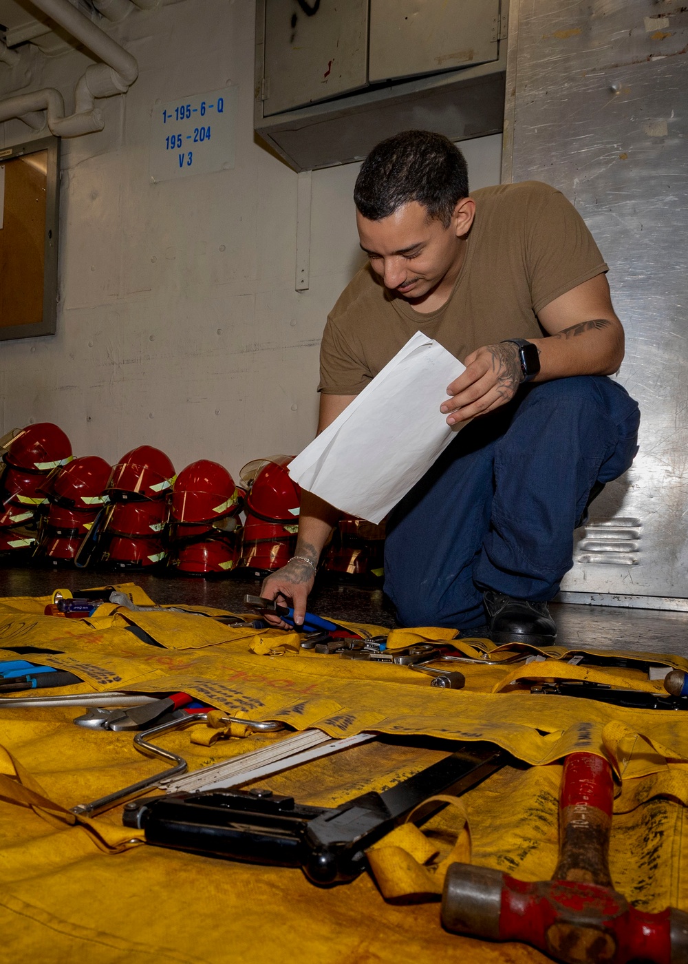 Daily Operations Aboard USS George H.W. Bush (CVN 77)