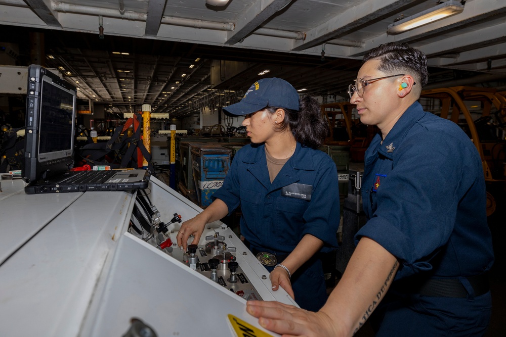 Daily Operations Aboard USS George H.W. Bush (CVN 77)
