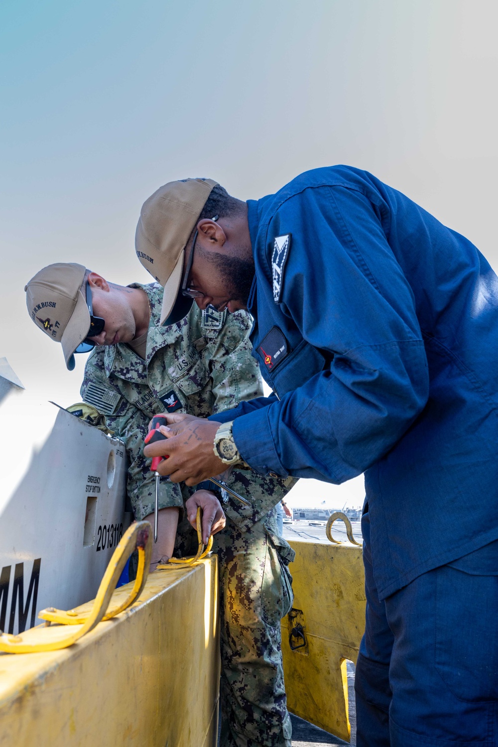 Daily Operations Aboard USS George H.W. Bush (CVN 77)