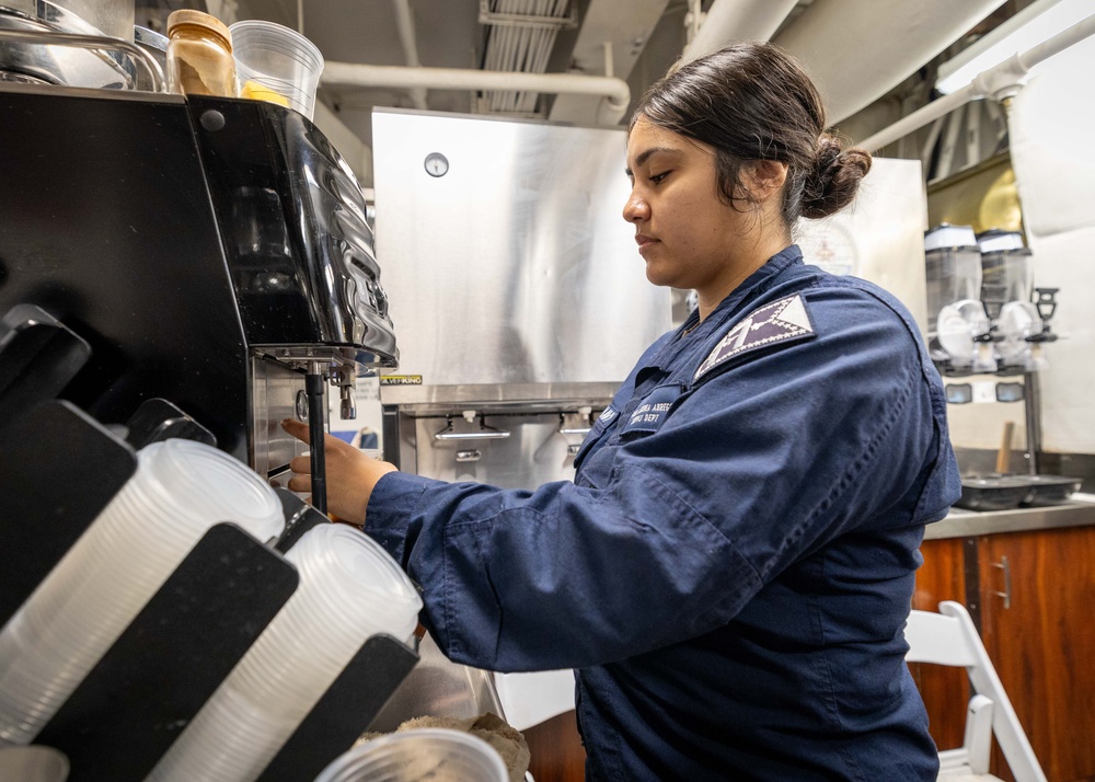 Daily Operations Aboard USS George H.W. Bush (CVN 77)