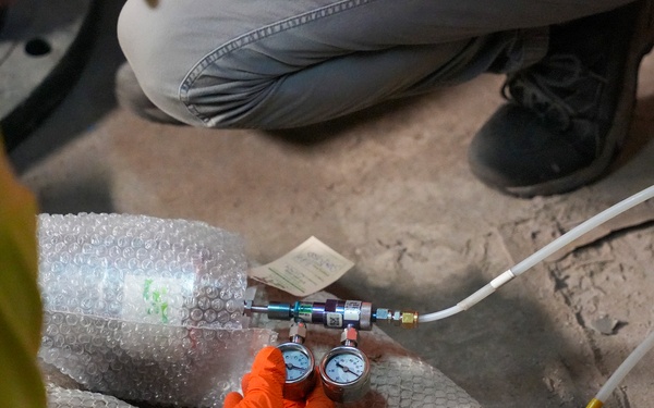 NCTF-RH Performs Soil Fuel Vapor Testing