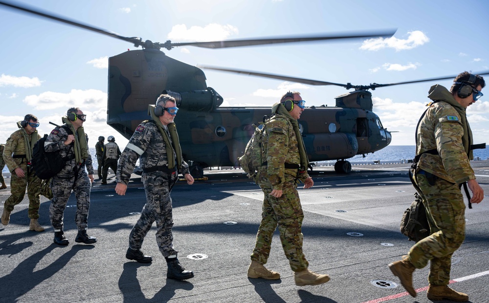 USS America (LHA 6) Holds Rehearsal of Concept during Talisman Sabre 25