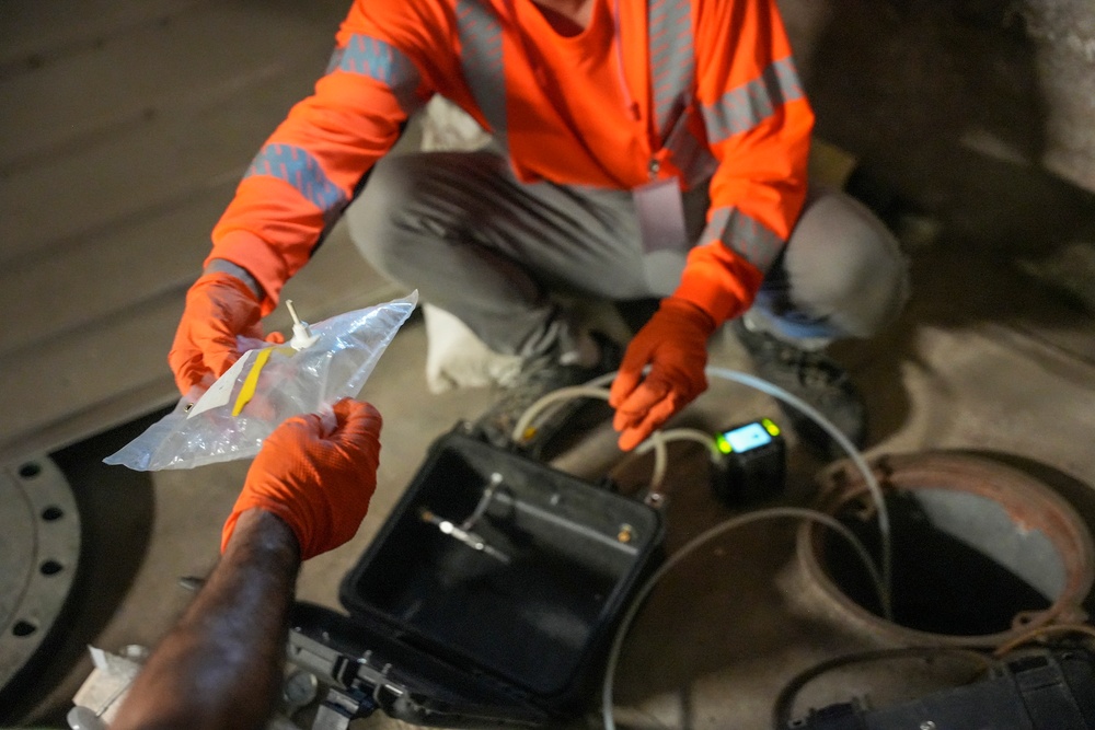 NCTF-RH Performs Soil Fuel Vapor Testing