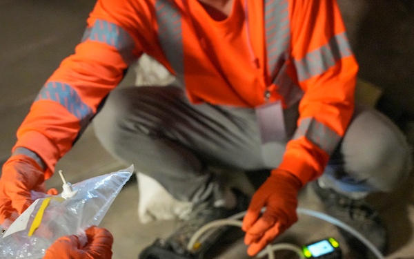 NCTF-RH Performs Soil Fuel Vapor Testing