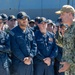 Rear Adm Reifsteck visits USS Benfold (DDG 65)