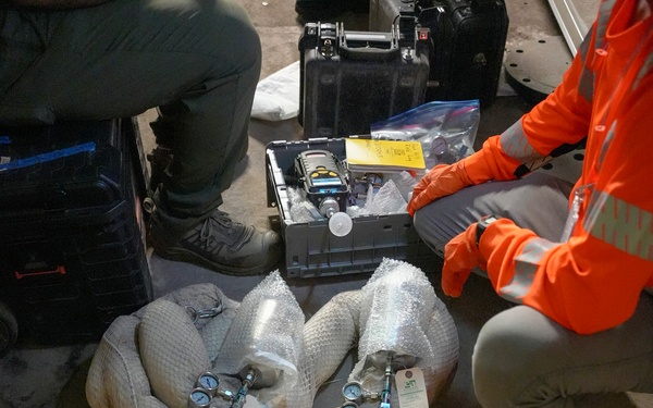 NCTF-RH Performs Soil Fuel Vapor Testing