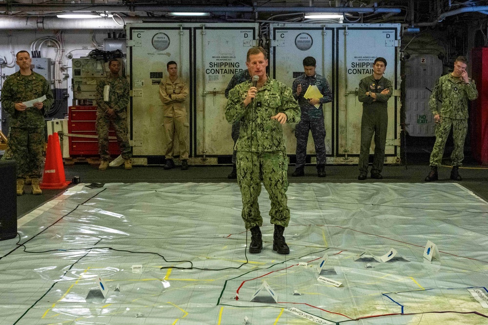 USS America (LHA 6) Holds Rehearsal of Concept during Talisman Sabre 25