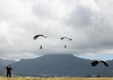 Freefalling: U.S. Army Special Forces Service Members Conduct Parachute Operations On MCBH