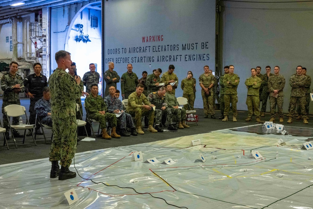 USS America (LHA 6) Holds Rehearsal of Concept during Talisman Sabre 25