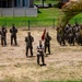 3d MLR Headquarters Company change of command