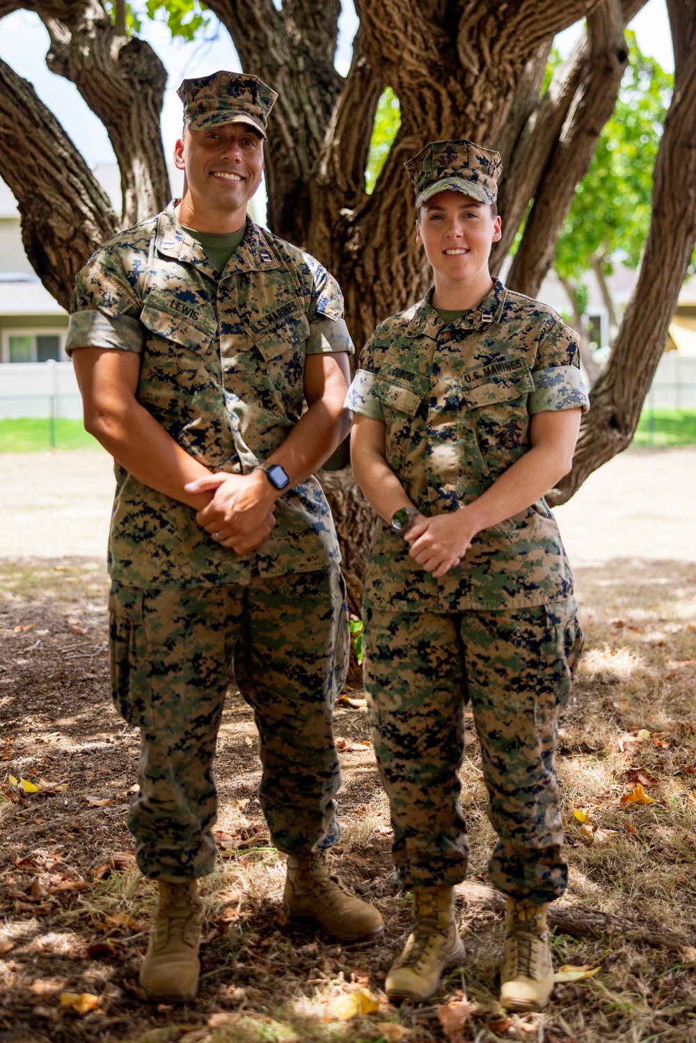 3d MLR Headquarters Company change of command
