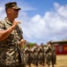 3d MLR Headquarters Company change of command