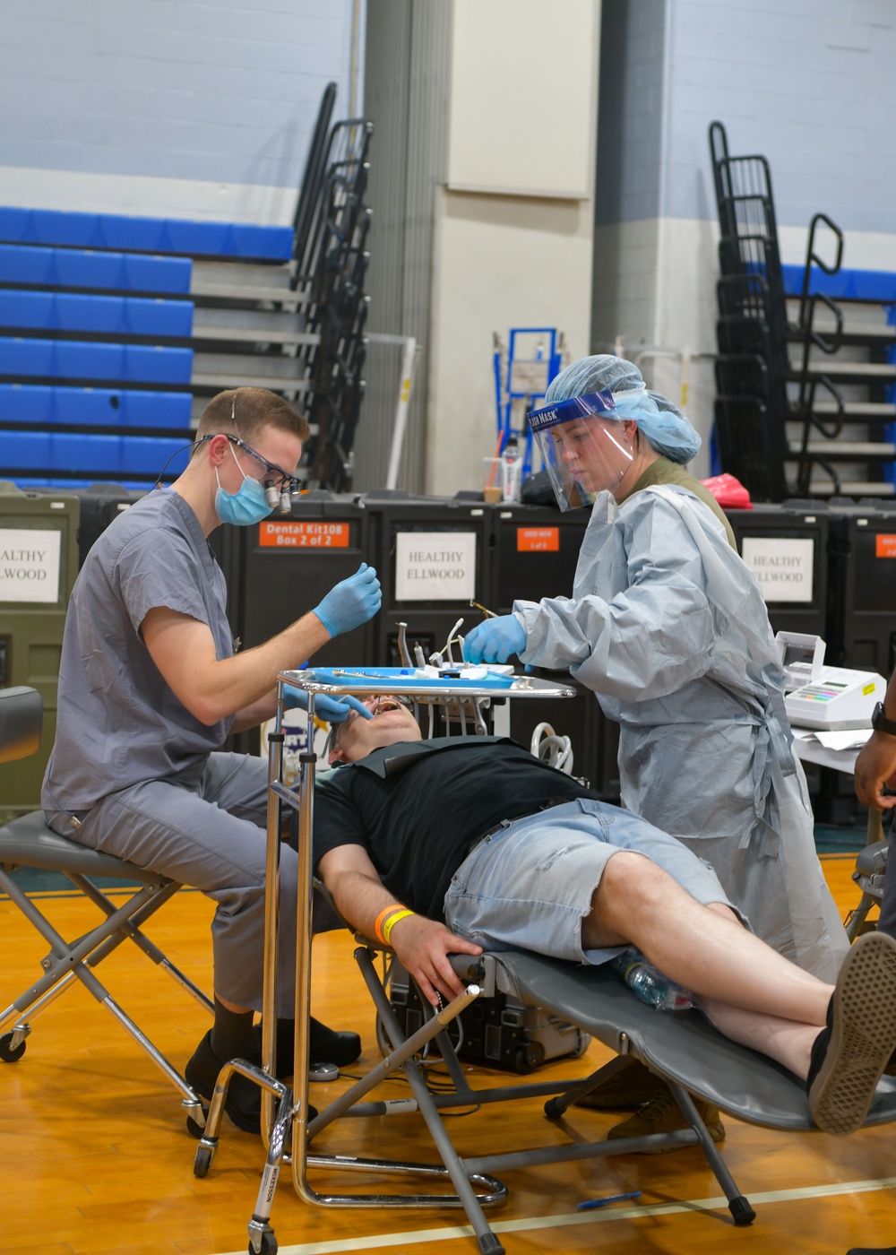 Service members provide no-cost care during IRT mission