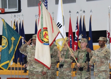 403rd AFSB welcomes Nixon, bids farewell to Harvey in change of responsibility ceremony